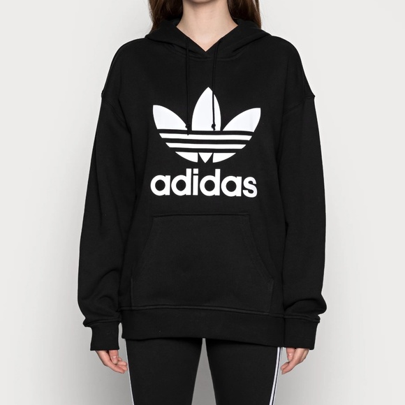 Adidas Classics Trefoil Hoodie - Picture 1 of 2